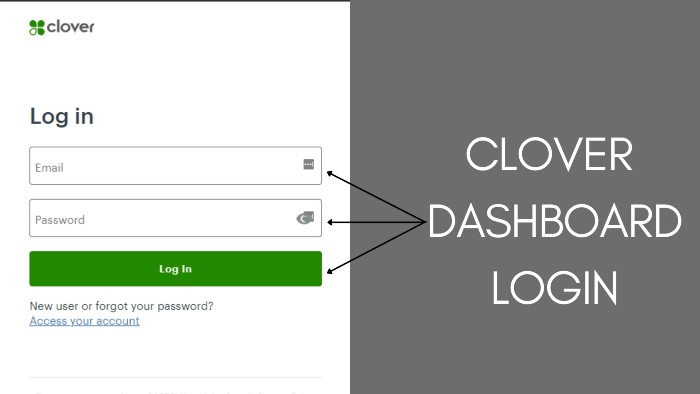 Clover-Dashboard-Login